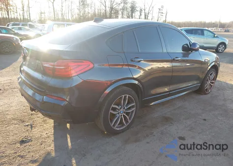 2017 BMW X4 xDrive28I z USA, uszkodzony, nr VIN 5UXXW3C55H0T77715